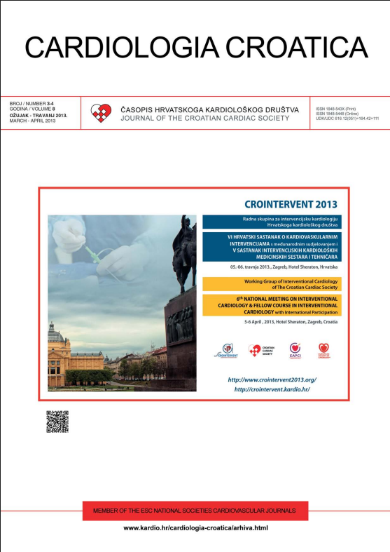 Cardiologia Croatica. 2013;8:(3-4):81-148.